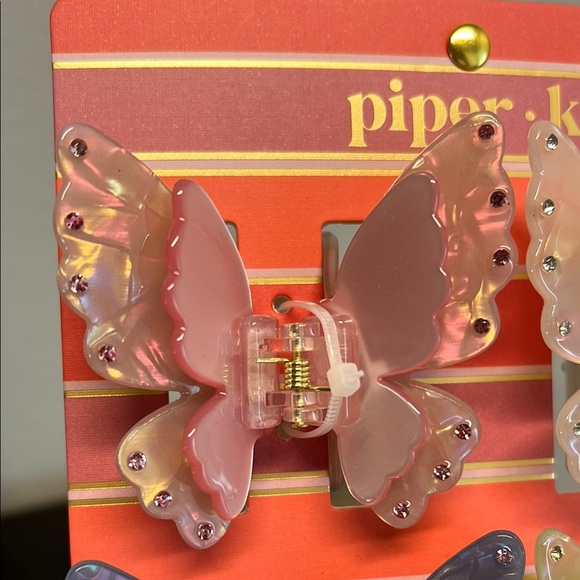 Piper K Butterfly 🦋 Hair Clips Set - Picture 3 of 8